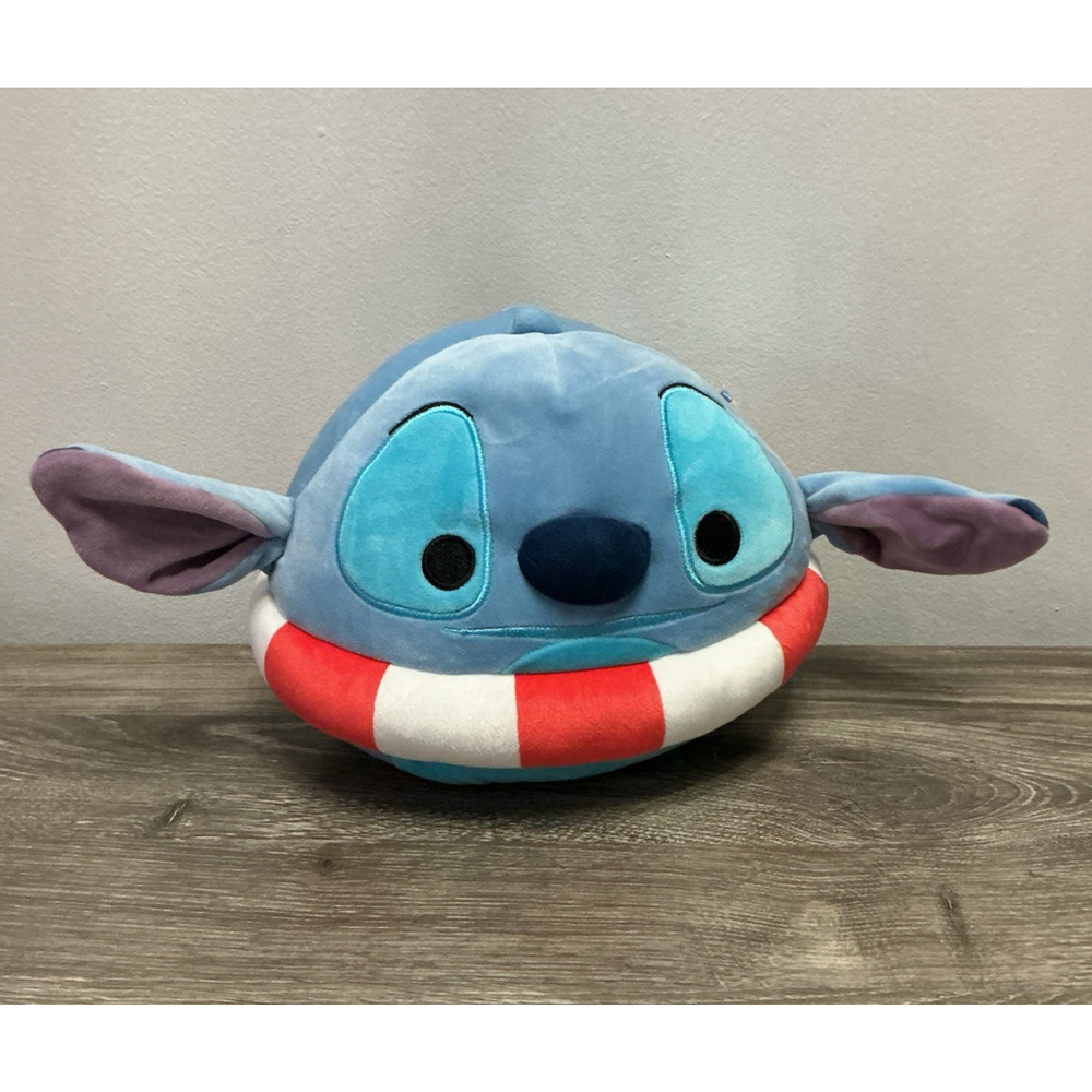 Disney Stitch Floating/ Swimming Original Squishmallows 8” Plush